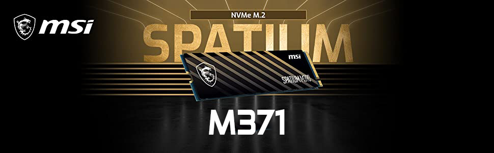 MSI Spatium M370 128GB NVMe M.2 SSD