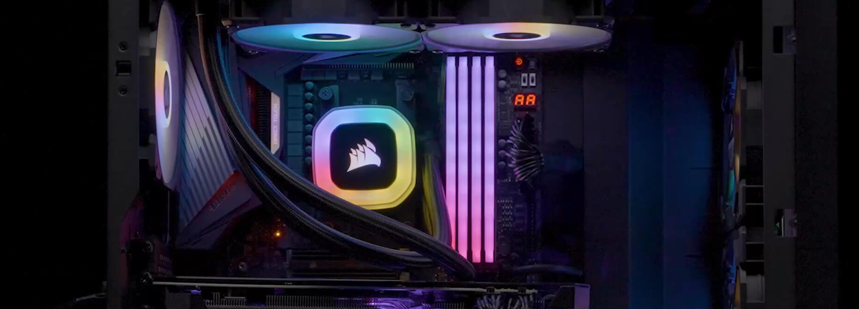Corsair H100 RGB 240mm Liquid CPU Cooler