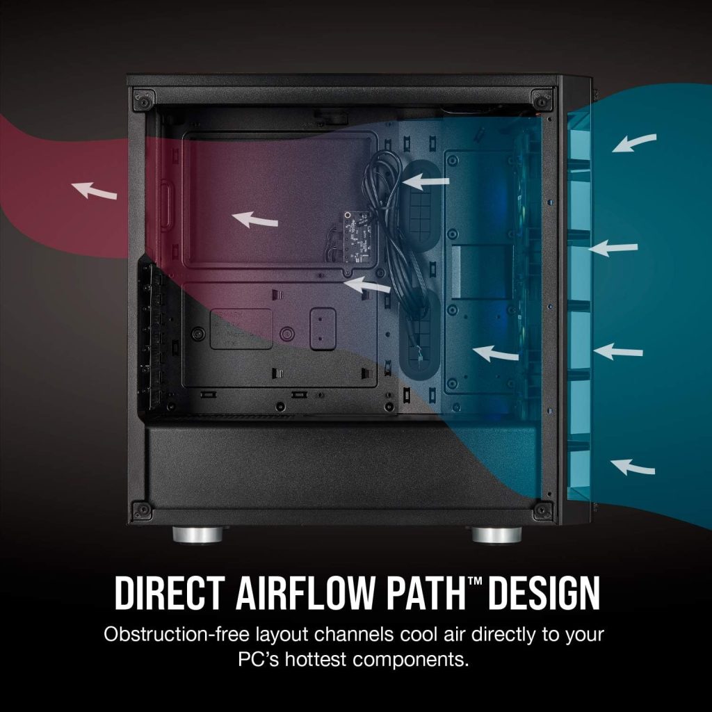 Corsair Icue 465X RGB Mid-Tower ATX Smart Case