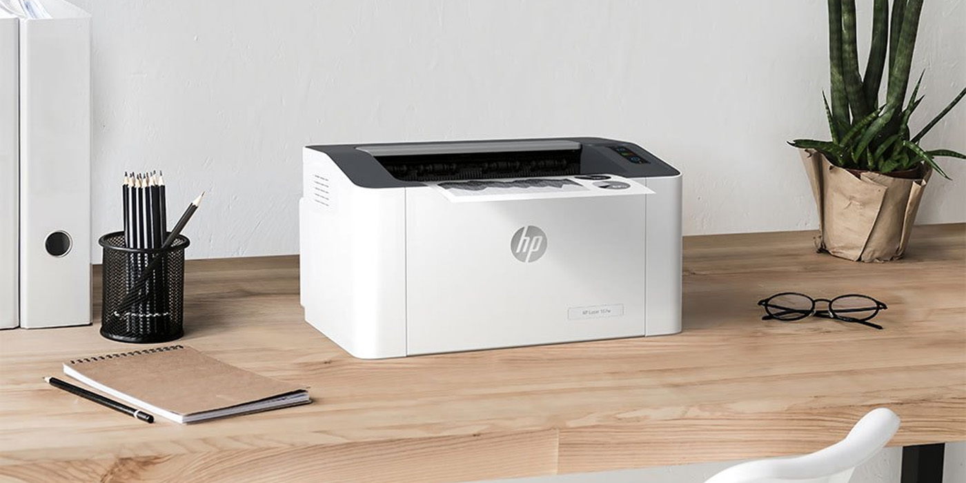 HP laser 107w wireless printer 