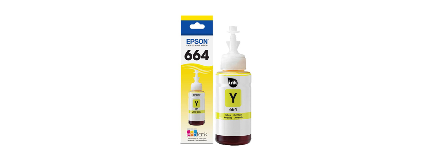 Epson 664 Yellow Ink Bottle
