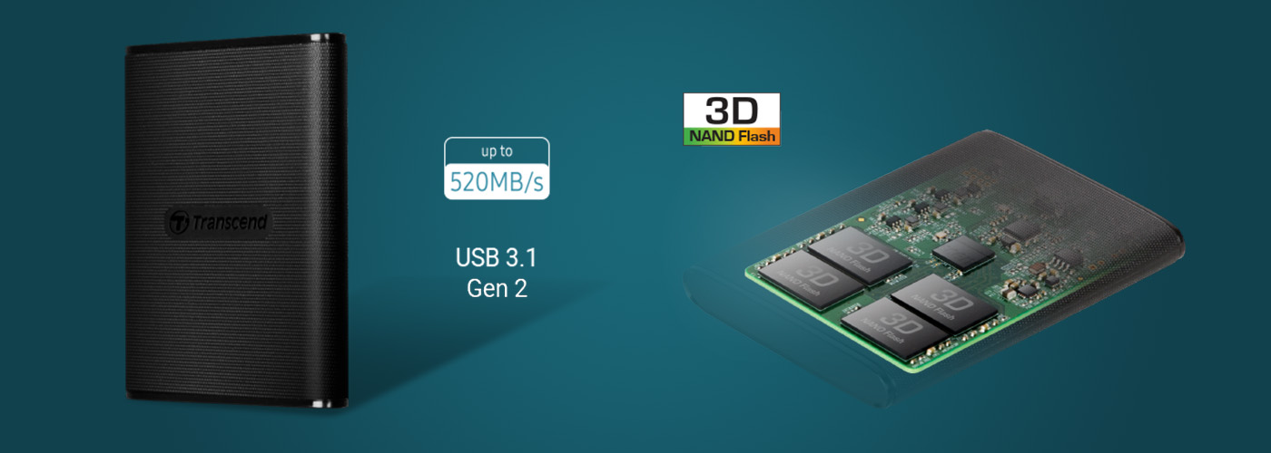 Transcend ESD270C 250GB SSD
