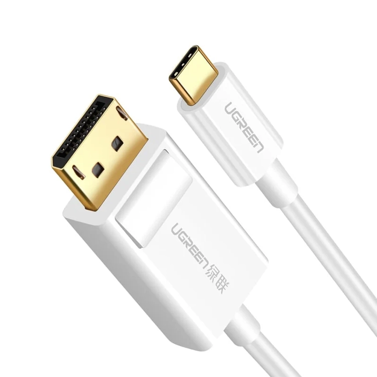 Ugreen USB Type C to DP Cable 1.5m (White) - 40420 - Image 3