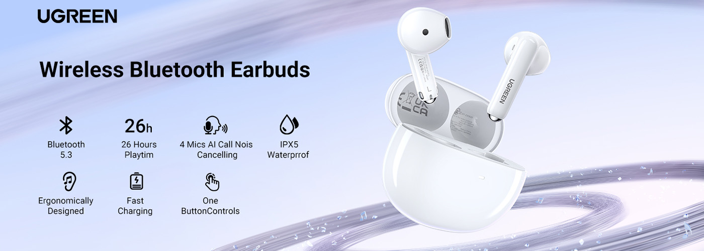 Ugreen 15612 HiTune H5 Wireless TWS Earphones