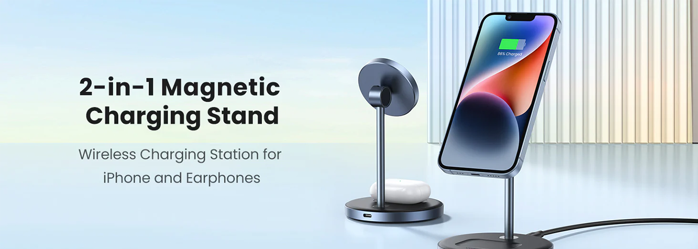 Ugreen 2-in-1 Wireless 20W Charger for IPhone + AirPods - 90668