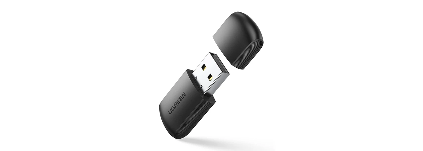 Ugreen AC650 11ac Dual-Band Wireless USB Adapter - 20204
