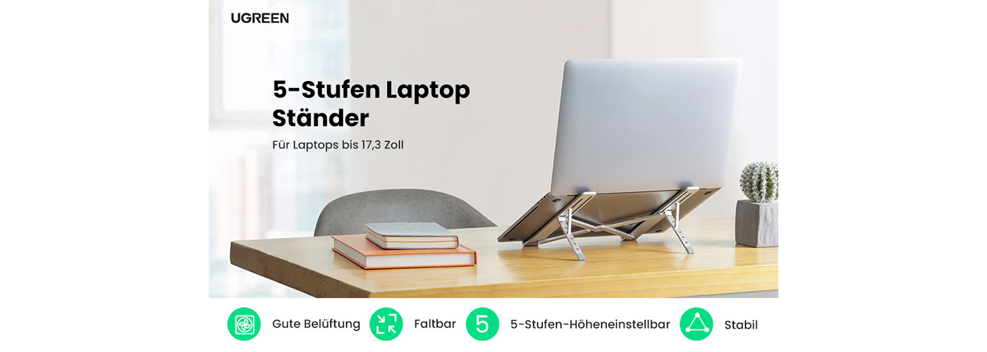 Ugreen Foldable Laptop Stand - 40289 