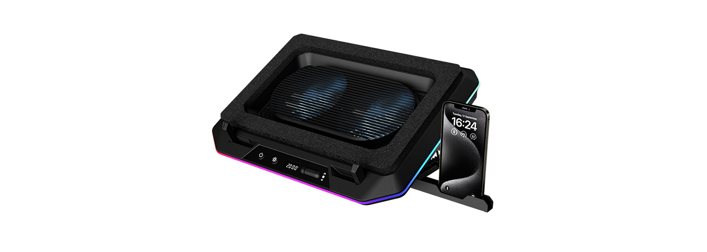 Gamdias AETHER P1 Laptop Cooling Pad 4