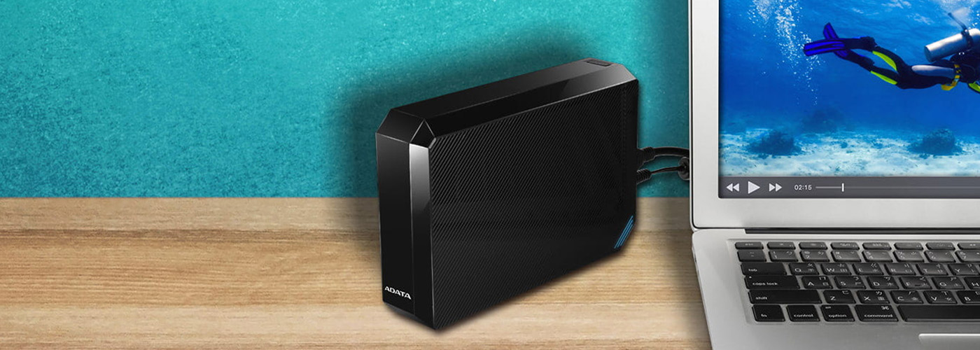 Adata HM800 3.5" External 8TB Hard Drive.