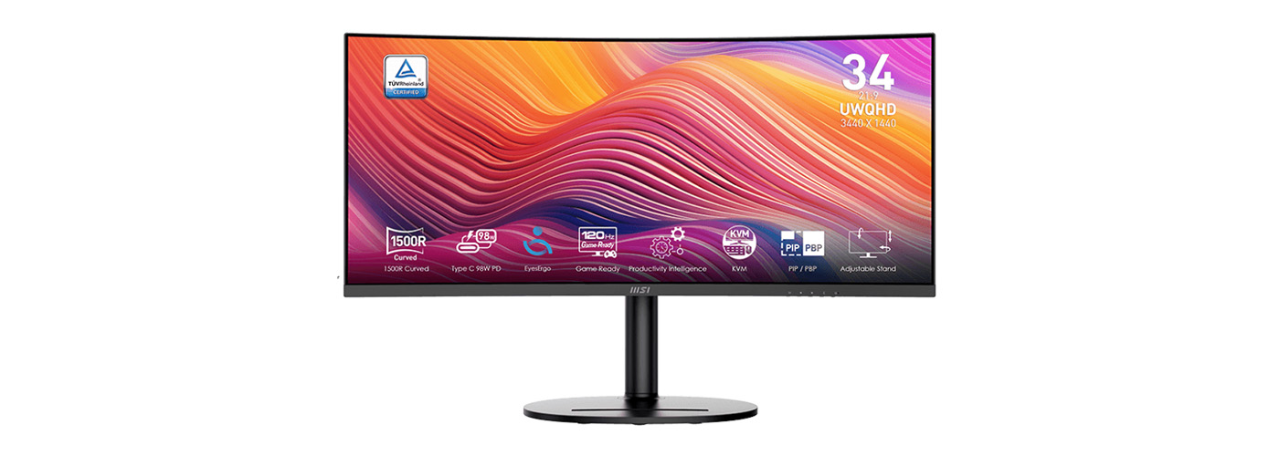 MSI Modern 34" MD342CQP Business Monitor