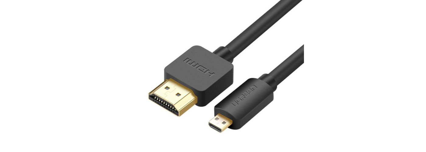 Ugreen 30102 Micro HDMI Male To HDMI Male 1.5m Cable