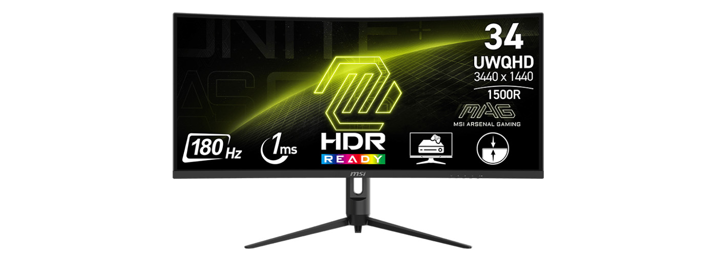 MSI MAG 342CQR E2 34" Gaming Monitor