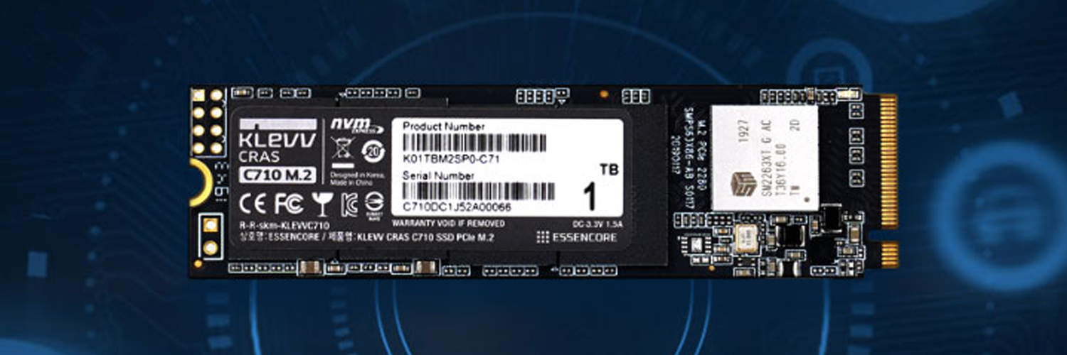 Klevv 512GB NVMe PCIe Gen3x4 SSD