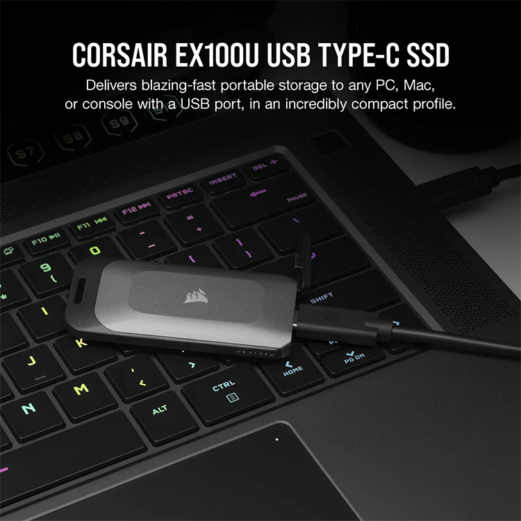 Corsair EX100U 1TB Portable SSD 4