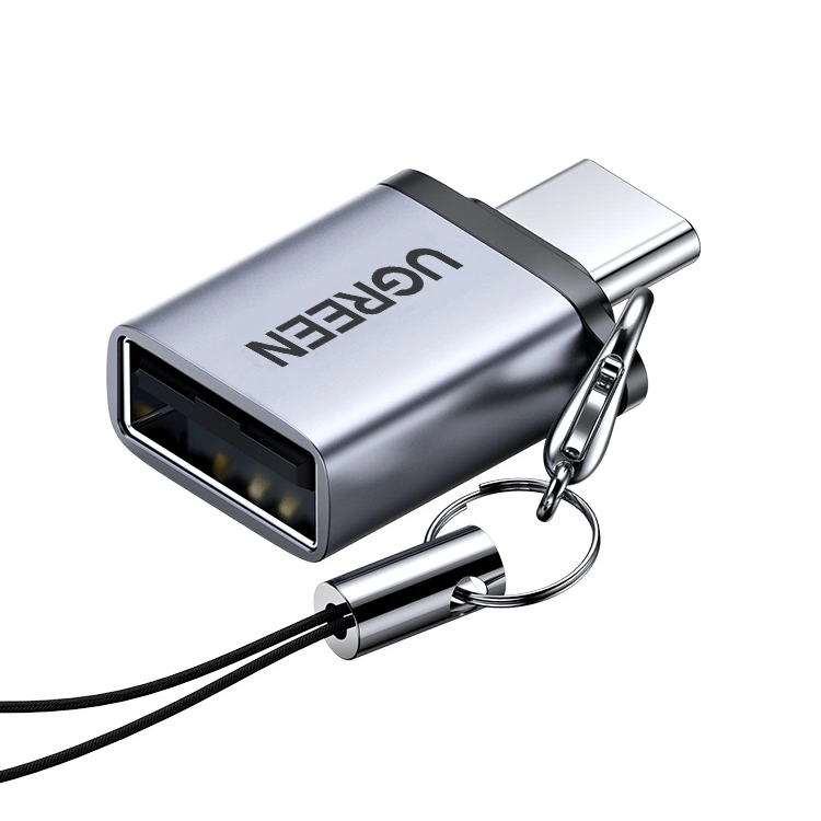 Type-C 3.1 Male To USB 3.0 A Female Aluminum OTG Adapter