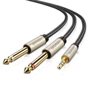 Ugreen 2 Meter 3.5mm TRS to Dual Audio Cable