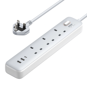 The UGREEN 3-Outlet Surge Protector Master Switch Extension Cord is a versatile power extension that offers enhanced protection, convenience, and fast charging capabilities for a wide range of devices.